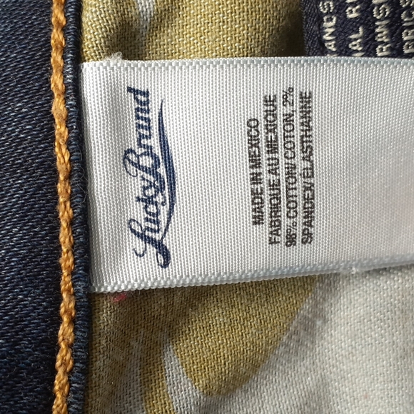 Lucky Brand Cate Stacked Skinny Dark Wash Blue Jeans Size 2/26 7W11463 - Picture 16 of 16